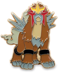 Entei Pin - Legendary Beasts Blister Exclusive